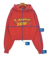 JW Anderson（ジェイダブリューアンダーソン）パーカー 赤 サイズ:XS レディース/2200679856047