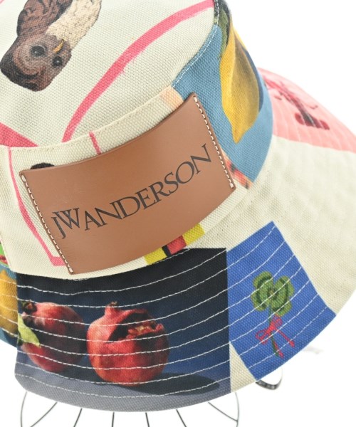 JW Anderson（ジェイダブリューアンダーソン）ハット 白 サイズ:56 レディース/2200680210012