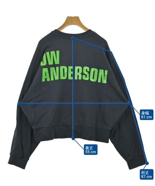 JW Anderson（ジェイダブリューアンダーソン）スウェット 紺 サイズ:M レディース/2200697631145