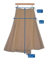 JW Anderson（ジェイダブリューアンダーソン）ロング・マキシ丈スカート ベージュ サイズ:0(XS位) レディース/2200653329079