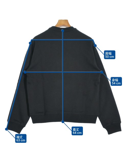 JW Anderson（ジェイダブリューアンダーソン）スウェット 黒 サイズ:S メンズ/2200657132071