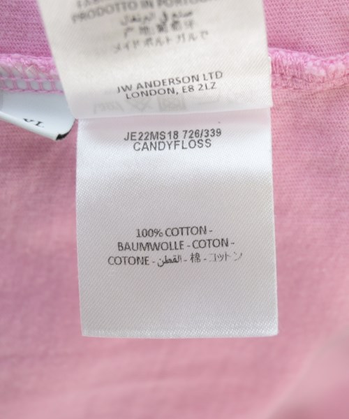 JW Anderson（ジェイダブリューアンダーソン）Tシャツ・カットソー ピンク サイズ:XL メンズ/2200710742018