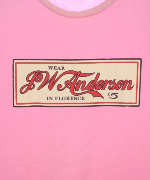 JW Anderson（ジェイダブリューアンダーソン）Tシャツ・カットソー ピンク サイズ:XL メンズ/2200710742018
