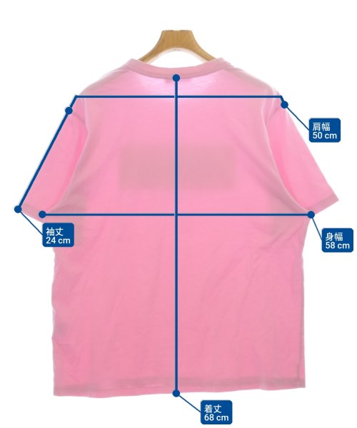 JW Anderson（ジェイダブリューアンダーソン）Tシャツ・カットソー ピンク サイズ:XL メンズ/2200710742018