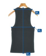JW Anderson（ジェイダブリューアンダーソン）タンクトップ 黒 サイズ:XS メンズ/2200717315031