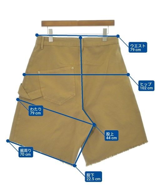 JW Anderson（ジェイダブリューアンダーソン）ショートパンツ ベージュ サイズ:48(L位) メンズ/2200718432034