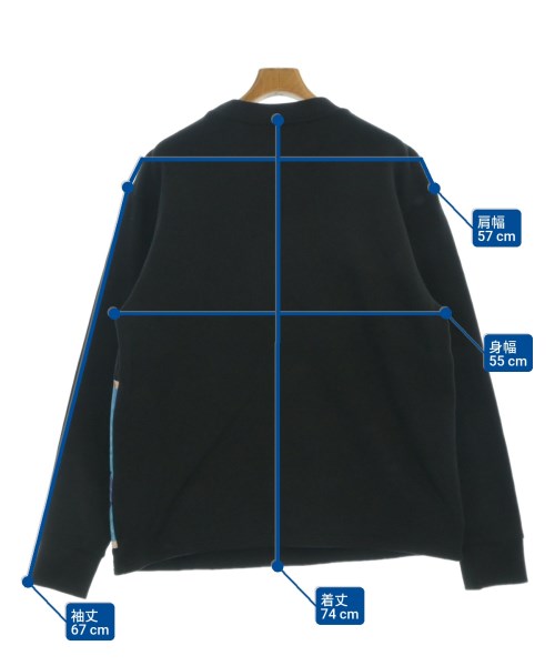 JW Anderson（ジェイダブリューアンダーソン）スウェット 黒 サイズ:L メンズ/2200645561029