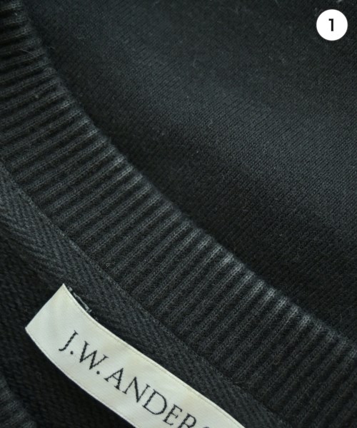 JW Anderson（ジェイダブリューアンダーソン）スウェット 黒 サイズ:40(L位) レディース/2200642094094