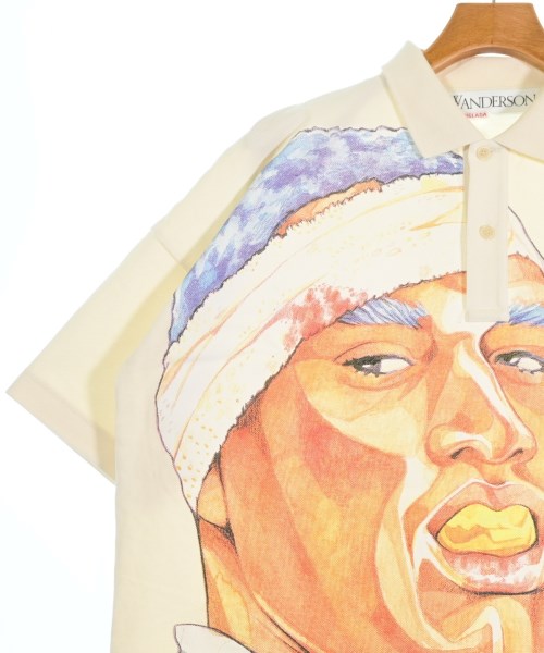 JW Anderson（ジェイダブリューアンダーソン）ポロシャツ ベージュ サイズ:M メンズ/2200648339021