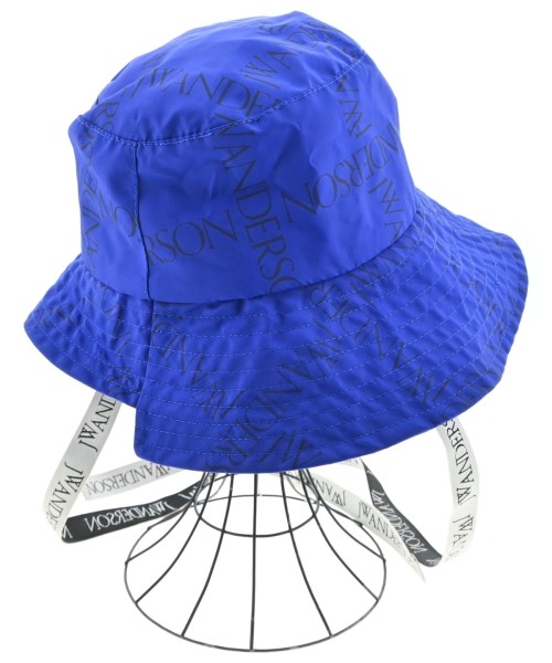 JW Anderson（ジェイダブリューアンダーソン）ハット 青 サイズ:58 レディース/2200654398043