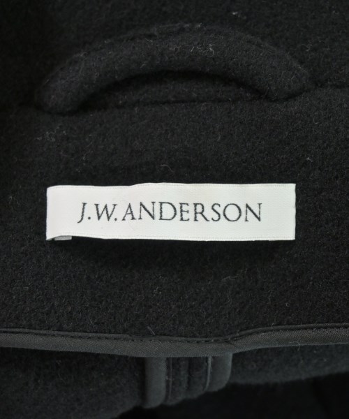 JW Anderson（ジェイダブリューアンダーソン）チェスターコート 黒 サイズ:50(XL位) メンズ/2200733559020