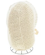 JW Anderson（ジェイダブリューアンダーソン）ニットキャップ・ビーニー 白 サイズ:ONE レディース/2200735233065