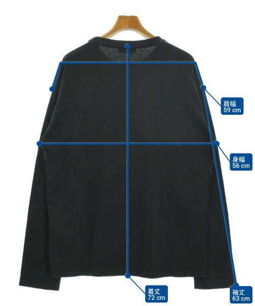 JW Anderson（ジェイダブリューアンダーソン）Tシャツ・カットソー 黒 サイズ:XL メンズ/2200727277046