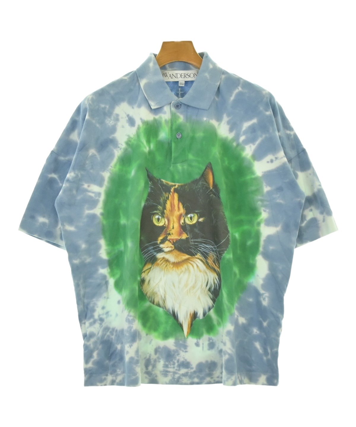 JW Anderson（ジェイダブリューアンダーソン）ポロシャツ 青 サイズ:S