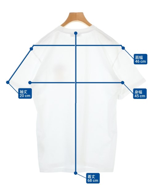 JW Anderson（ジェイダブリューアンダーソン）Tシャツ・カットソー 白 サイズ:XS レディース/2200689507106