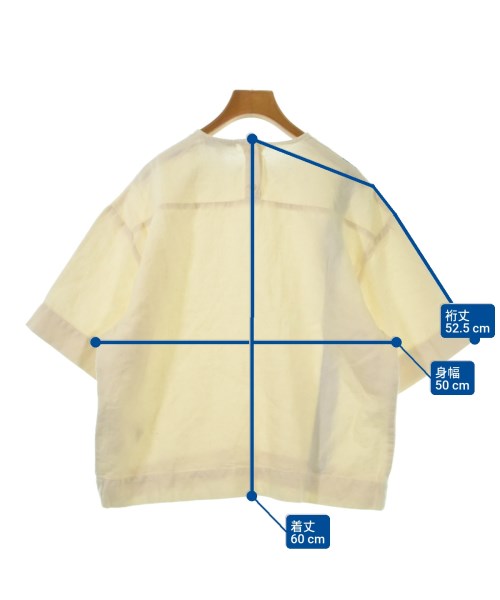 JW Anderson（ジェイダブリューアンダーソン）カジュアルシャツ 白 サイズ:XS レディース/2200692193099