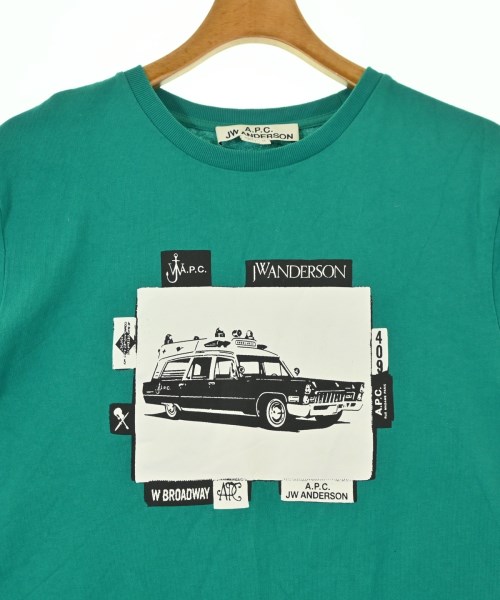 A.P.C.（アーペーセー）Tシャツ・カットソー 緑 サイズ:M メンズ/2200693466017