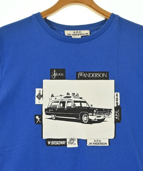 A.P.C.（アーペーセー）Tシャツ・カットソー 青 サイズ:M メンズ/2200693466024
