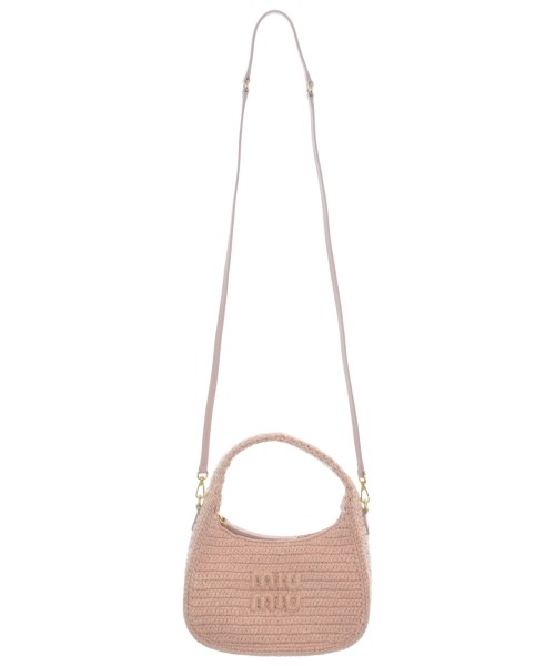 Miu Miu（ミュウミュウ）ショルダーバッグ ピンク サイズ:- レディース/2200557845088