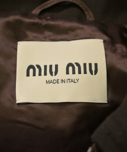 Miu Miu（ミュウミュウ）その他 茶 サイズ:42(M位) レディース/2200634540042