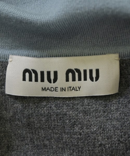 Miu Miu（ミュウミュウ）ニット・セーター グレー サイズ:40(M位) レディース/2200634540103