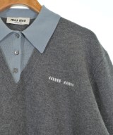 Miu Miu（ミュウミュウ）ニット・セーター グレー サイズ:40(M位) レディース/2200634540103