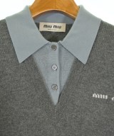 Miu Miu（ミュウミュウ）ニット・セーター グレー サイズ:38(S位) レディース/2200634540110