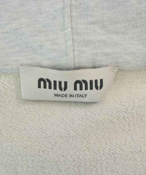 Miu Miu（ミュウミュウ）パーカー グレー サイズ:S レディース/2200634551048