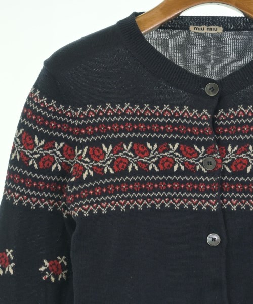 Miu Miu（ミュウミュウ）カーディガン 紺 サイズ:36(XS位) レディース/2200618868056