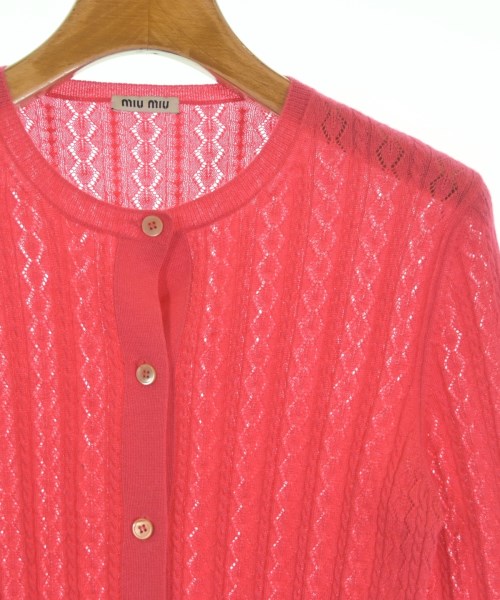 Miu Miu（ミュウミュウ）カーディガン 赤 サイズ:36(XS位) レディース/2200620872034