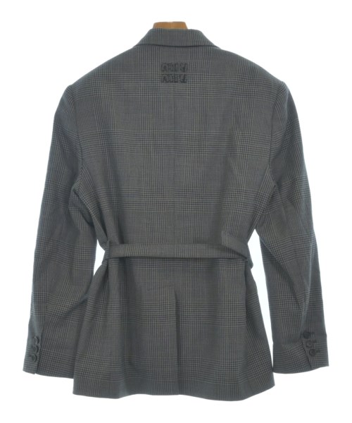 Miu Miu（ミュウミュウ）テーラードジャケット グレー サイズ:36(XS位) レディース/2200635546074