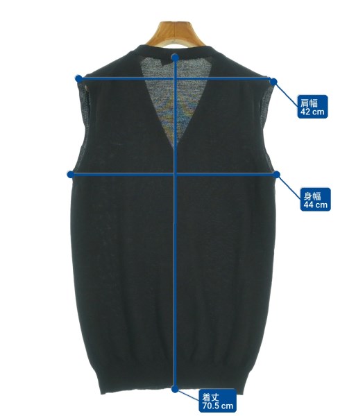 Miu Miu（ミュウミュウ）ベスト/ノースリーブ 黒 サイズ:-(M位) レディース/2200635546142