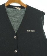 Miu Miu（ミュウミュウ）ベスト/ノースリーブ 黒 サイズ:-(M位) レディース/2200635546142