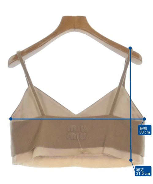 Miu Miu（ミュウミュウ）カジュアルシャツ ベージュ サイズ:38(S位) レディース/2200635546197