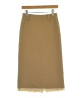 Miu Miu（ミュウミュウ）ロング・マキシ丈スカート ベージュ サイズ:38(S位) レディース/2200635546203