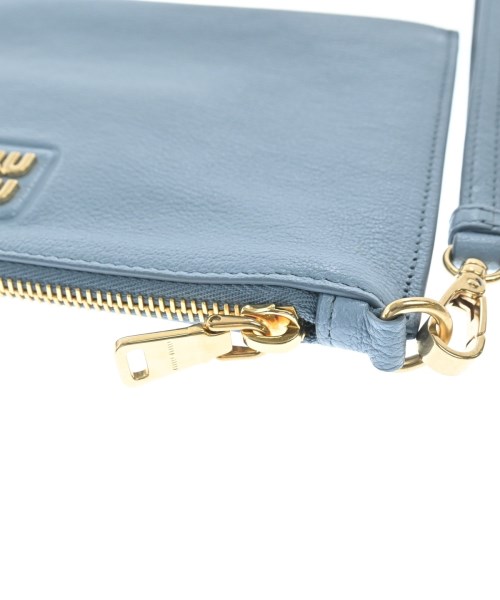 Miu Miu（ミュウミュウ）ポーチ 青 サイズ:- レディース/2200635546258