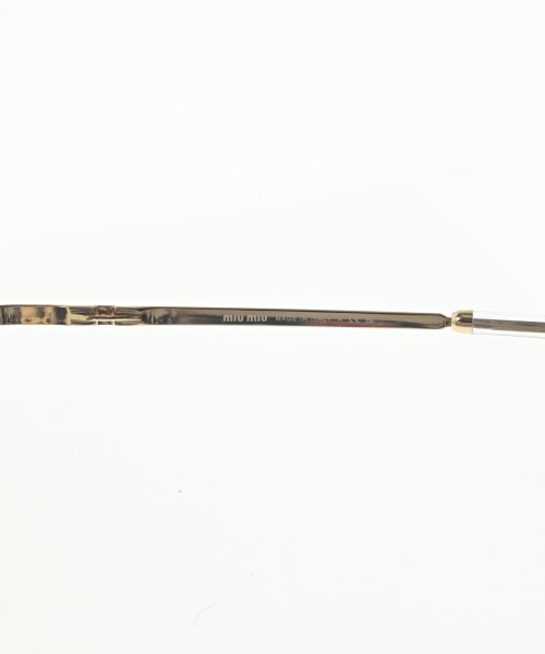 Miu Miu（ミュウミュウ）サングラス ゴールド サイズ:- レディース/2200635546265