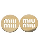 Miu Miu（ミュウミュウ）ピアス ゴールド サイズ:- レディース/2200635546296