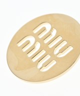 Miu Miu（ミュウミュウ）ピアス ゴールド サイズ:- レディース/2200635546296