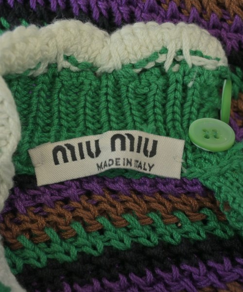 Miu Miu（ミュウミュウ）ニット・セーター 緑 サイズ:36(XS位) レディース/2200635546364