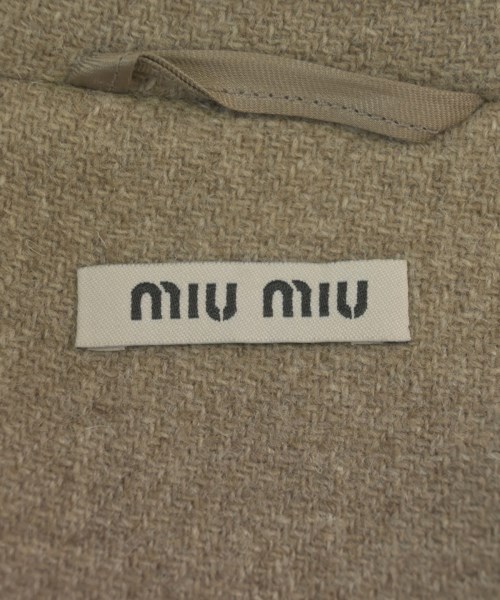 Miu Miu（ミュウミュウ）ダッフルコート ベージュ サイズ:38(S位) レディース/2200618372041