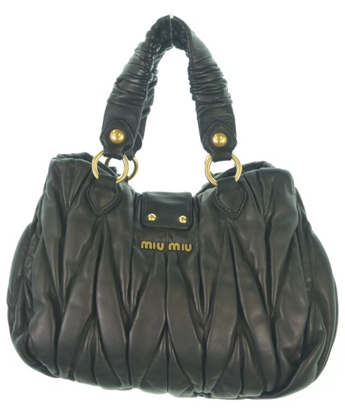 Miu Miu（ミュウミュウ）ハンドバッグ 黒 サイズ:- レディース/2200618372089