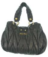 Miu Miu（ミュウミュウ）ハンドバッグ 黒 サイズ:- レディース/2200618372089