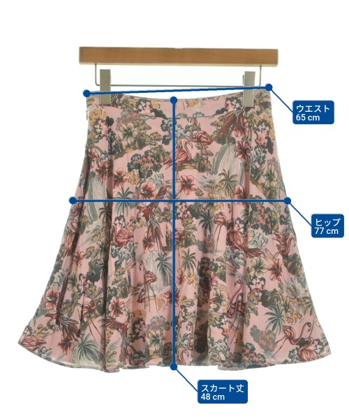 Miu Miu（ミュウミュウ）ミニスカート ピンク サイズ:38(S位