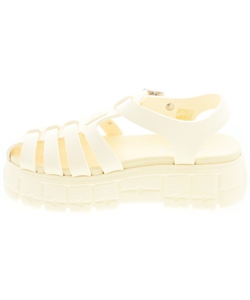 Miu Miu（ミュウミュウ）サンダル 白 サイズ:EU38(24.5cm位) レディース/2200634136016