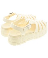 Miu Miu（ミュウミュウ）サンダル 白 サイズ:EU38(24.5cm位) レディース/2200634136016