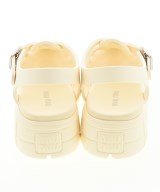 Miu Miu（ミュウミュウ）サンダル 白 サイズ:EU38(24.5cm位) レディース/2200634136016