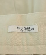 Miu Miu（ミュウミュウ）チノパン ベージュ サイズ:38(S位) レディース/2200636865037