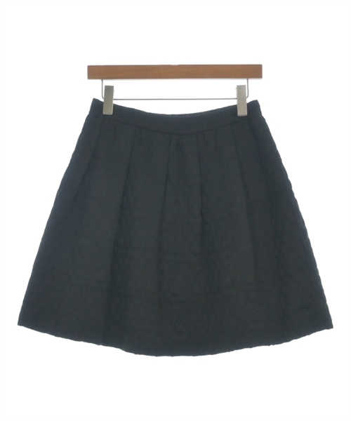 Miu Miu（ミュウミュウ）ひざ丈スカート 黒 サイズ:38(S位) レディース/2200625896011