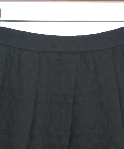 Miu Miu（ミュウミュウ）ひざ丈スカート 黒 サイズ:38(S位) レディース/2200625896011